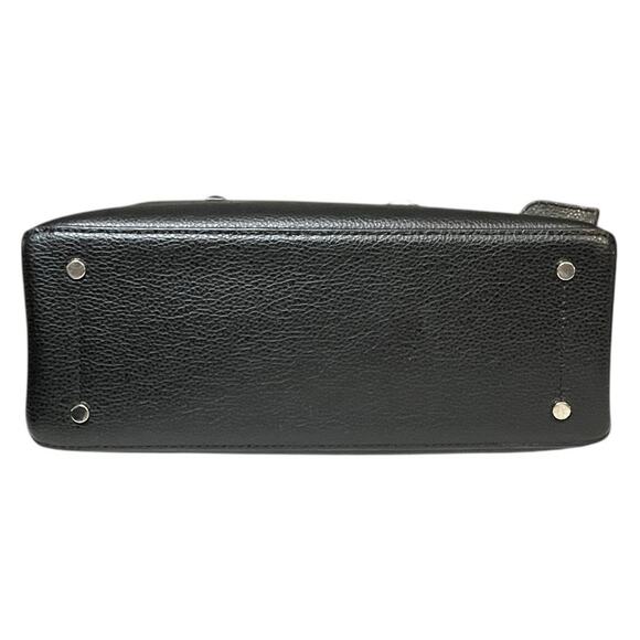 Kate Spade Eva Small Top Zip Satchel Black Tote Crossbody Removable Strap Charm - Picture 10 of 14